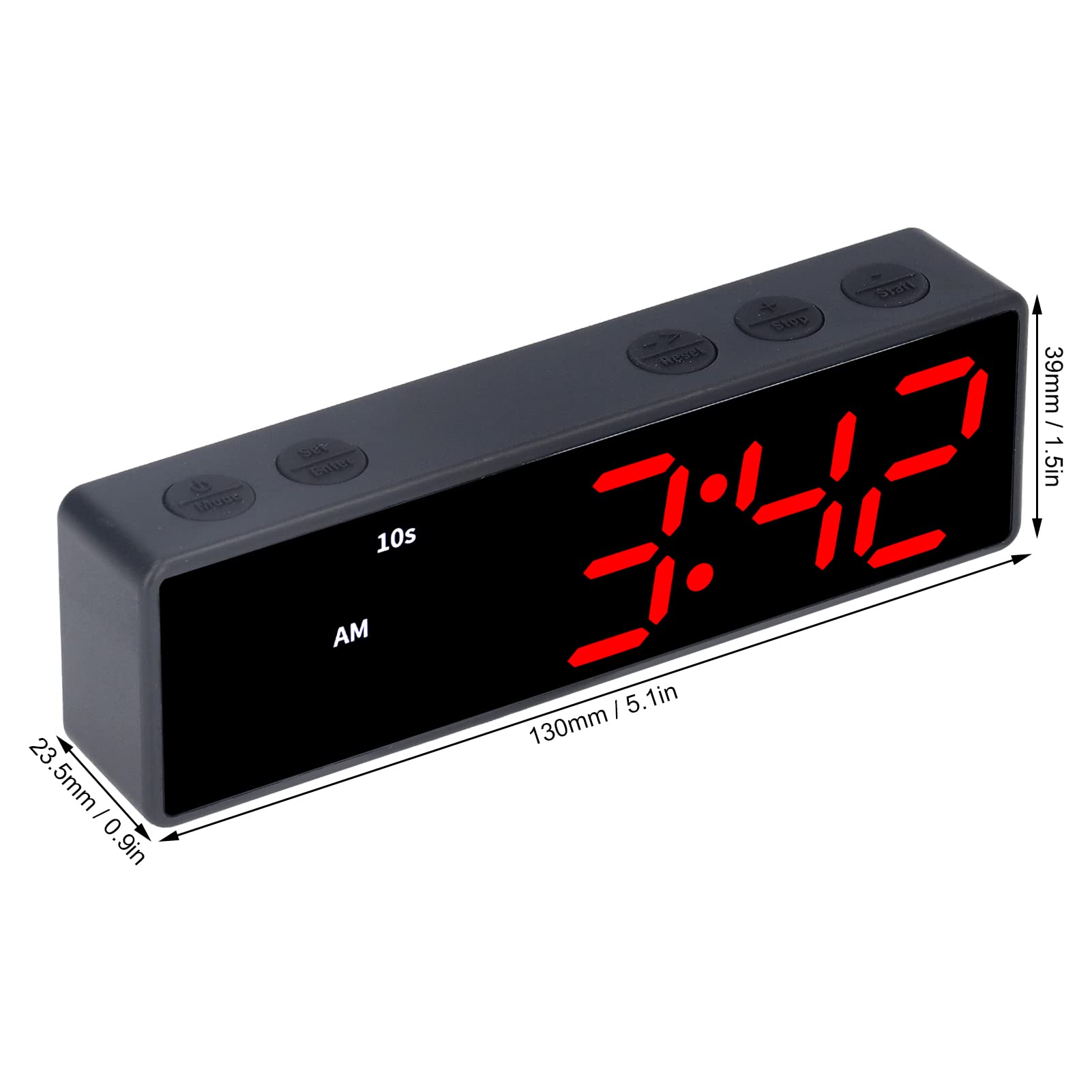 Amazon｜ジムワークアウトタイマー、LEDデジタルタイマー、多機能電子